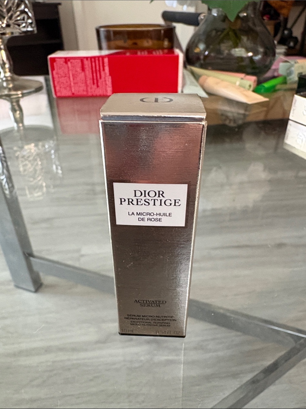 Dior Prestige Silver Micro-Huile de Rose Activated Serum